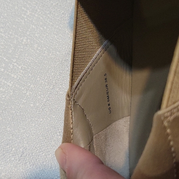 Vince Warren bronze platform shoe women's 8.5 - Picture 8 of 10